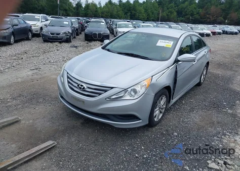 2014 Hyundai Sonata Gls z USA, uszkodzony, nr VIN 5NPEB4AC3EH905407